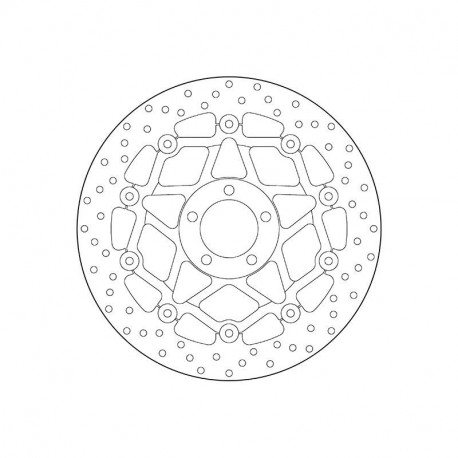 Brembo floating front brake disc oro series 320 mm ZX-7R | ZX-9R | ZX12R