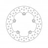 Brembo 240 mm Oro Series fixed rear brake disc GSX600F | SV650/X | Gladius 650