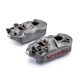 Brembo Packung mit 2 radialen Monoblock-Bremssätteln M4 Achsabstand 108 mm
