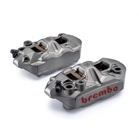 Brembo Pack of 2 M4 radial monobloc brake calipers, centre distance 108 mm