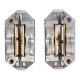 Brembo Pack of 2 M4 radial monobloc brake calipers, centre distance 108 mm
