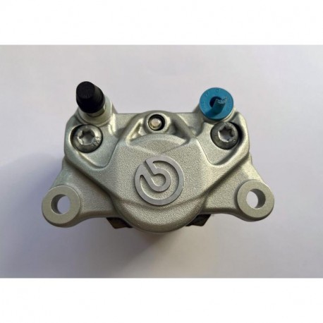 Brembo P2/34G Bremssattel hinten links, stahlfarben Achsabstand: 84 mm