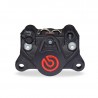 Brembo P34G Bremssattel hinten, rechts, schwarz, mit rotem Logo. 84 mm Achsabstand