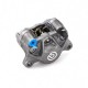 Brembo P2/34E left-hand fixed rear caliper, titanium-colored. Center distance: 84 mm