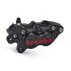 Brembo P4-40RR CNC racing front axial brake calipers, 40 mm center distance