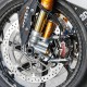 Brembo GP4-PR 32/36 vernickelte radiale, bearbeitete Monoblock-Bremssättel, 108 mm
