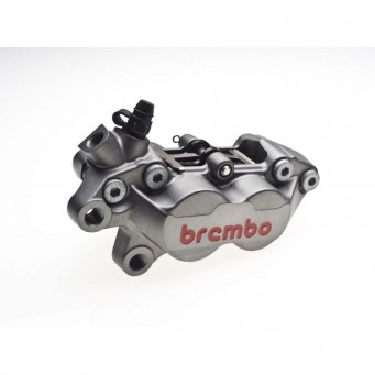 Brembo P4 30/34C titanium front racing axial brake calipers, 40 mm center distance