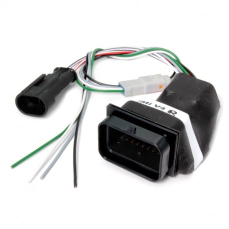 Adaptateur plug & play pour tableau de bord et chronomètre Chrome Lite/Plus I2M Panigale V4R 2023-2024