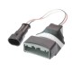 I2M Plug & Play-Adapter für Armaturenbrett und Stoppuhr Chrome Lite/Plus Yamaha R1 2015-