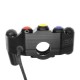 I2M Left racing switch 7 buttons + adapter BMW S1000RR 2015-2018 | Ducati Panigale V4/V4S 2018-2021