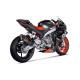Ligne d'échappement racing Akrapovic inox/carbone Aprilia RS 660 2020- | Tuono 660 2021-
