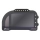 Tableau de bord et chronomètre Chrome PRO2 avec adaptateur plug & play I2M R1 2015-2024