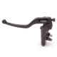 Maître-cylindre d'embrayage radial PR16 RCS RR CORSA CORTA BREMBO taillé masse levier long rabattable