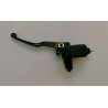 Brembo PS13 black clutch master cylinder with rectangular reservoir tank.