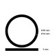 Brembo 34 mm seal for XA2P720/21 caliper