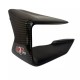 Ailerons supérieurs avant fibre de verre noire pour carénage racing S2 CONCEPT R1 GP 2015-2025