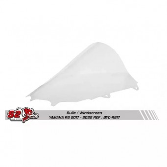 Bulle racing double courbure S2 CONCEPT R6 2017-2024