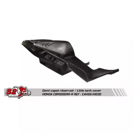 S2 Concept Fiberglas-Renn-Fronttankschutz CBR1000RR 2020–2023 