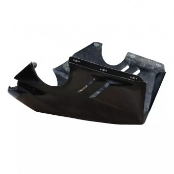 S2 Concept fiberglass racing footpegs with AKRAPOVIC line Panigale V4R/S 2022-2024 