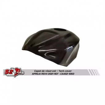 S2 Concept Black fiberglass tank protector RSV4 1100 2021-2024