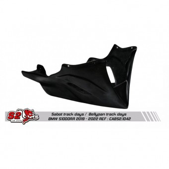 Sabot racing fibre de verre Track Days collecteur origine S2 CONCEPT S1000RR 2023-2024, S1000R 2021-2024