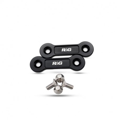 Cache orifice reposes-pied arrière R&G RACING noir Tuareg 660 2022-2024