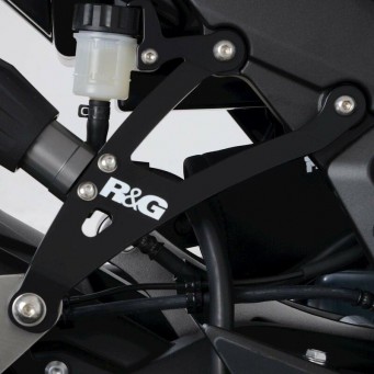 Support de silencieux R&G Racing Kawasaki Ninja 1000SX 2020–2024 | Ninja 1100SX /SE 2025-