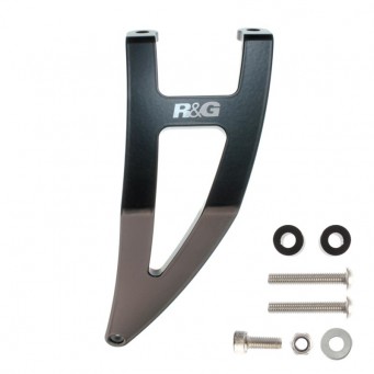 R&G Racing Silencer Brackets RSV4 1100 Factory 2019-2024 | Tuono V4 1100 2021-2024