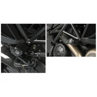 R&G Racing Aero-Sturzpad-Set für die Ducati Diavel 2011-2014