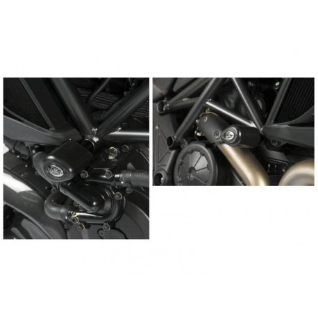 R&G Racing Aero Crash Pad Kit for the  Ducati Diavel 2011-2014
