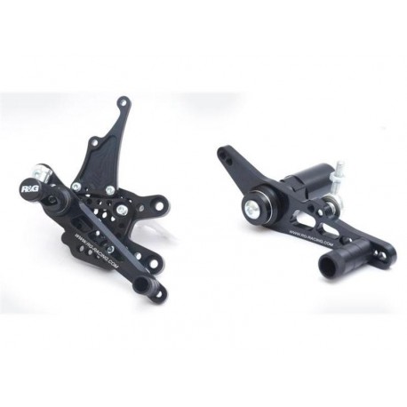 R&G Racing footrest system Kawasaki ZX-10 R 2011-2015