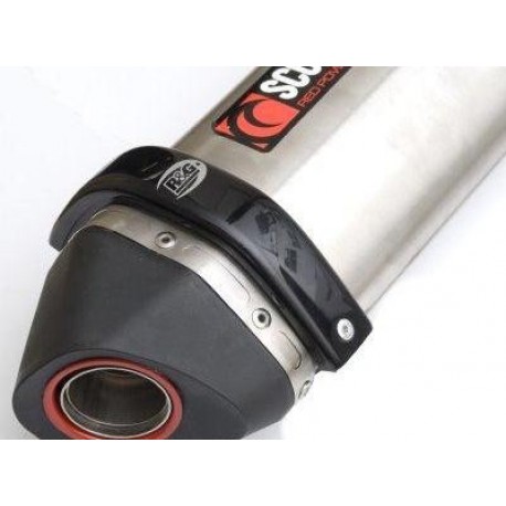R&G Racing Scorpion Serket Exhaust Protector Kawasaki Slider / Z 400 2019-