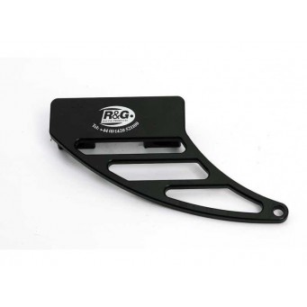 R&G Racing Aluminum Chain Guard with Black Finish