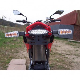 Paire de pattes de fixation de silencieux R&G Racing