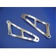 R&G Racing pair silencer brackets Aprilia RSV1000 | Tuono 1000 