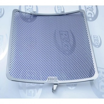R&G Racing Titanium Radiator Guard for ZX10R 2008-2020