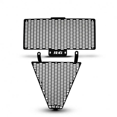 R&G Racing Radiator Guard Set PRO BLACK Ducati Streetfighter V2 2022-2024 R&G Racing Radiator Guard Set PRO BLACK Ducati Streetfighter V2 2022-2024