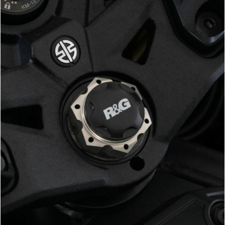 Insert écrou de direction R&G RACING Ninja H2 SX 2018-2024, ZZR1400 (ZX-14) 2019-2020