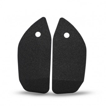 R&G Racing Tank Traction Grips – Transparent for Yamaha MT-09 2021-2024