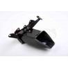 Entrée d'air racing fibre de verre noire DB Holders ZX10R 2016-2020