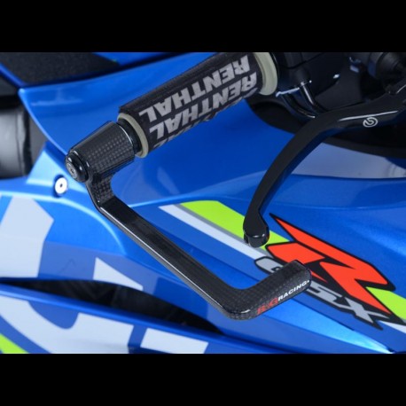 R&G Racing Carbon Brake Lever Guard for the GSXR1000 2017-2019