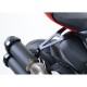 R&G Racing Exhaust Hanger BLACK Ducati Panigale 959 2016-2019