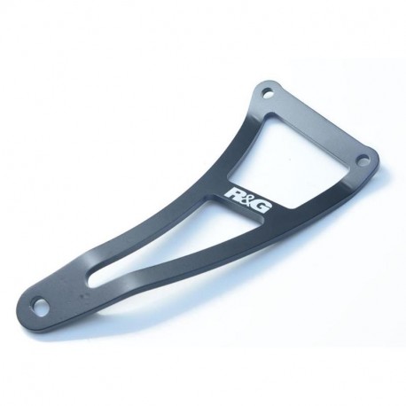 R&G Racing Auspuffhalter BLACK KTM Duke 125 2017-2023