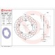 Disque de frein arrière fixe série ORO 245 mm BREMBO MT-07, MT-09, R7, Ténéré 700, Tracer 7, Tracer 9, XSR 900