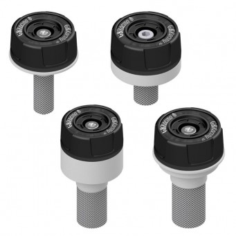 Tampons de protection d'axe de roue avant & arrière GB Racing S1000R, S1000RR, S1000XR, M1000R, M1000RR, M1000XR