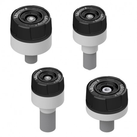 GB Racing front & rear spindle protectors Yamaha R1/M 2015-2025