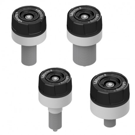 GB Racing front & rear spindle protectors for Ducati Panigale V4/S | Streetfighter V4/S 2025