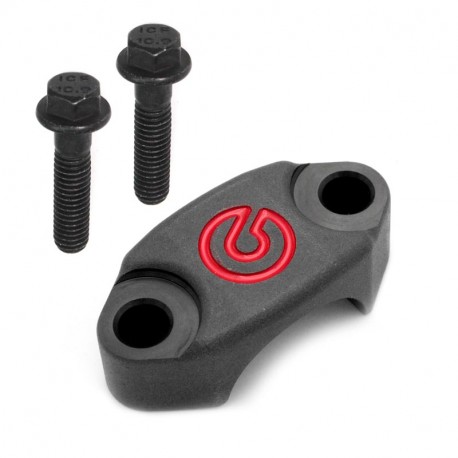 Cavalier de maitre cylindre frein et embrayage BREMBO PR19 RCS logo rouge ou standard