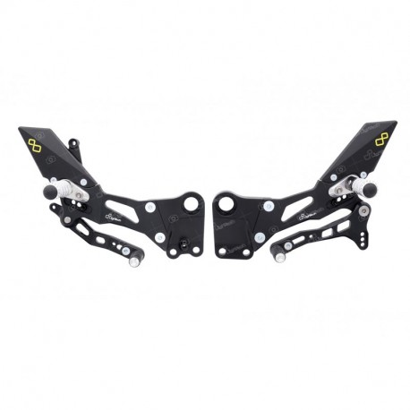 LighTech Footrest System R Type with ECE RC125 / RC200 / RC390 2017-2020