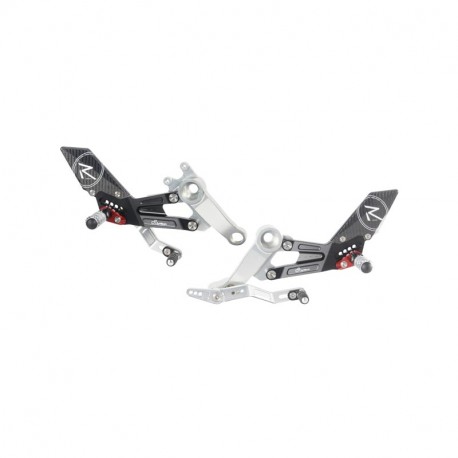 LighTech R-Serie Fußrastenanlage mit ABE für Aprilia RS660 2020– | Tuono 660 2021–